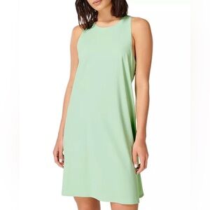 Sweaty Betty Explorer Ace Mini Dress in Guacamole